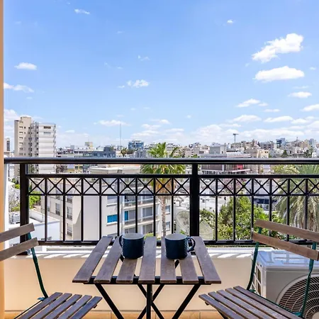 Stylish Central Apartment • City Views • Prime Location • Parking Apartment Nicosia